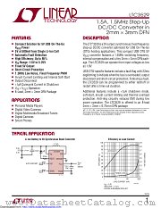 LTC3529EDCB datasheet pdf Linear Technology