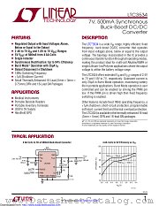LTC3534EDHC#TRPBF datasheet pdf Linear Technology