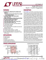 LTC3541EDD-2#PBF datasheet pdf Linear Technology