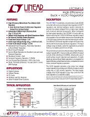 LTC3541EDD-3#PBF datasheet pdf Linear Technology