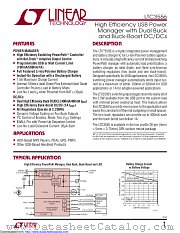 LTC3556EUFD#TRPBF datasheet pdf Linear Technology