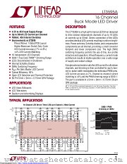 LT3595AEUHH#TRPBF datasheet pdf Linear Technology