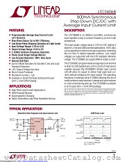 LTC3606BIDD#PBF datasheet pdf Linear Technology