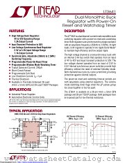 LT3641EFE#TRPBF datasheet pdf Linear Technology