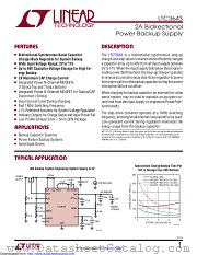 LTC3643 datasheet pdf Linear Technology