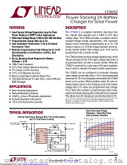 LT3652IDD#PBF datasheet pdf Linear Technology