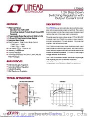 LT3663HMS8E-3.3#TRPBF datasheet pdf Linear Technology