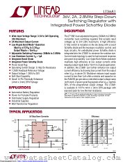 LT3681EDE#PBF datasheet pdf Linear Technology