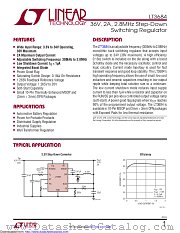 LT3684EDD#TRPBF datasheet pdf Linear Technology