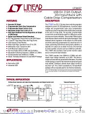 LT3697EMSE#TRPBF datasheet pdf Linear Technology