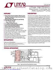 LTC3719EG datasheet pdf Linear Technology