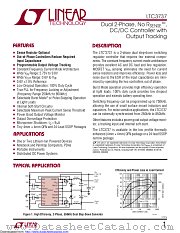LTC3737EGN#TRPBF datasheet pdf Linear Technology