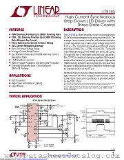 LT3743EFE#TRPBF datasheet pdf Linear Technology