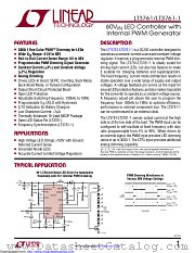LT3761HMSE#TRPBF datasheet pdf Linear Technology