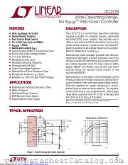 LTC3778EF#TRPBF datasheet pdf Linear Technology