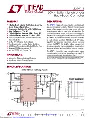 LT3791EFE-1#TRPBF datasheet pdf Linear Technology