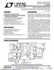LT3804EFE datasheet pdf Linear Technology