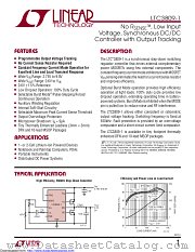 LTC3809EDD-1#TR datasheet pdf Linear Technology