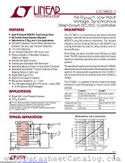 LTC3822EDD-1 datasheet pdf Linear Technology