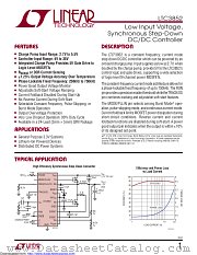 LTC3852EUDD#TRPBF datasheet pdf Linear Technology