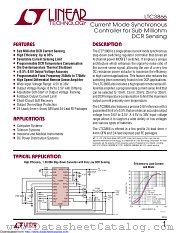 LTC3866EFE#PBF datasheet pdf Linear Technology