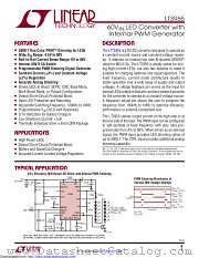 LT3955EUHE#TRPBF datasheet pdf Linear Technology