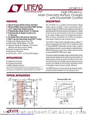 LTC4012CUF-3#TRPBF datasheet pdf Linear Technology