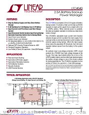 LTC4040EUFD datasheet pdf Linear Technology