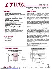 LTC4061EDD-4.4#TR datasheet pdf Linear Technology
