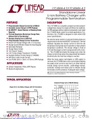 LTC4068EDD-4.2#PBF datasheet pdf Linear Technology