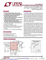 LTC4090EDJC-3#TRPBF datasheet pdf Linear Technology
