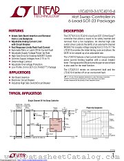 LTC4210-3CS6 datasheet pdf Linear Technology