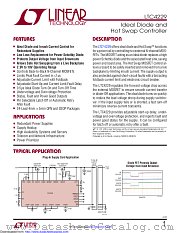 LTC4229CG#TRPBF datasheet pdf Linear Technology