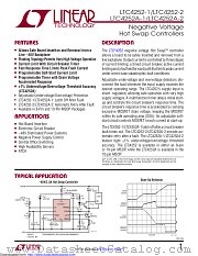 LTC4252-2IMS8#TR datasheet pdf Linear Technology