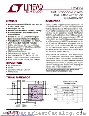 LTC4304CMS datasheet pdf Linear Technology