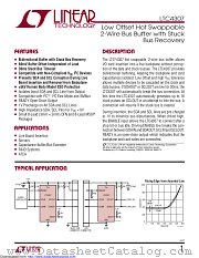 LTC4307CMS8#TRPBF datasheet pdf Linear Technology