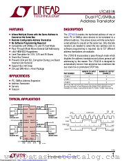 LTC4318 datasheet pdf Linear Technology