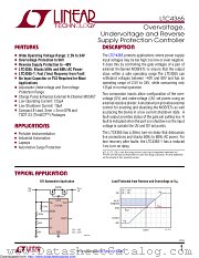 LTC4365HDDB-1#TRMPBF datasheet pdf Linear Technology