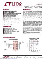 LTC4415IDHC#PBF datasheet pdf Linear Technology