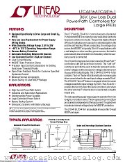LTC4416EMS-1#PBF datasheet pdf Linear Technology