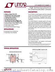 LTC4442IMS8E-1#PBF datasheet pdf Linear Technology