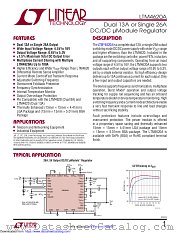 LTM4620AIY datasheet pdf Linear Technology