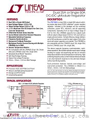 LTM4650IY datasheet pdf Linear Technology