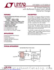 LTC5505-2ES5#TRPBF datasheet pdf Linear Technology