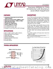 LTC5531ES6#TRM datasheet pdf Linear Technology