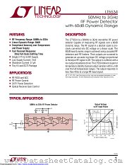 LT5534ESC6#TRPBF datasheet pdf Linear Technology
