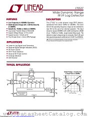 LT5537EDDB datasheet pdf Linear Technology