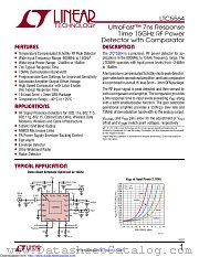 LTC5564HUD#TRPBF datasheet pdf Linear Technology