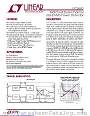 LTC5583IUF#TRPBF datasheet pdf Linear Technology