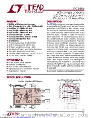 LTC5586 datasheet pdf Linear Technology